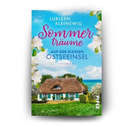 Buchcover und Innenansicht für das Buch: Sommerträume auf der kleinen Ostseeinsel