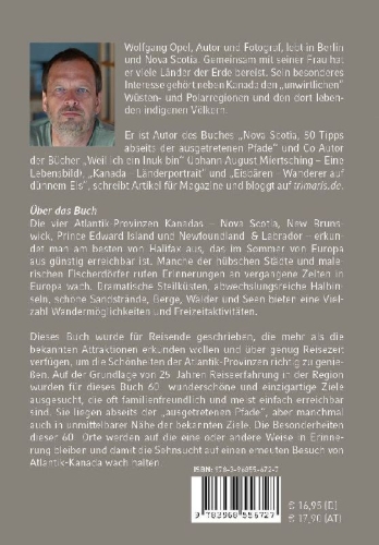 Buchcover und Innenansicht für das Buch: Kanada - Atlantik-Provinzen