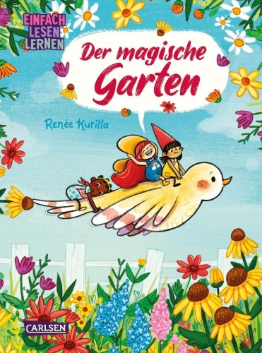 Buchcover und Innenansicht für das Buch: THE FLOWER GARDEN