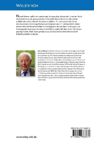 Buchcover und Innenansicht für das Buch: Geschichte der anorganischen Chemie