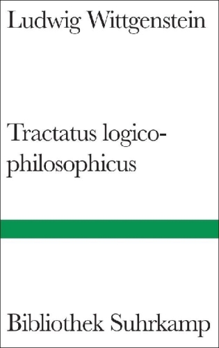 Buchcover und Innenansicht für das Buch: Tractatus logico-philosophicus
