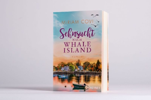 Buchcover und Innenansicht für das Buch: Sehnsucht nach Whale Island