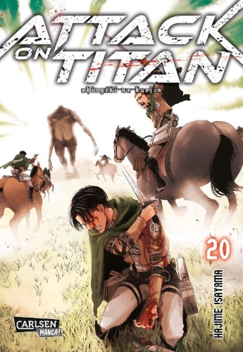 Buchcover und Innenansicht für das Buch: Shingeki no Kyojin