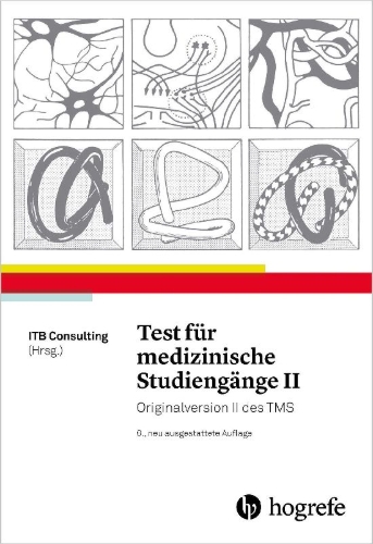 Buchcover und Innenansicht für das Buch: Test für medizinische Studiengänge II