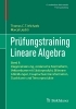 Buchcover und Innenansicht für das Buch: Prüfungstraining Lineare Algebra
