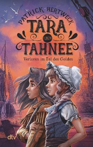 Buchcover und Innenansicht für das Buch: Tara und Tahnee - Verloren im Tal des Goldes