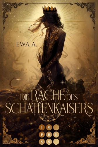 Buchcover und Innenansicht für das Buch: Die Rache des Schattenkaisers