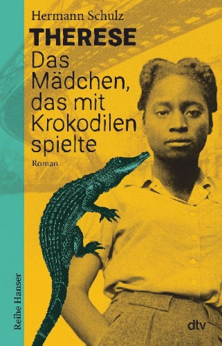 Buchcover und Innenansicht für das Buch: Therese - Das Mädchen, das mit Krokodilen spielte