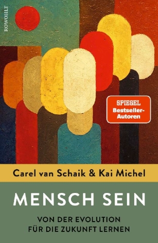 Buchcover und Innenansicht für das Buch: Mensch sein