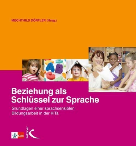 Buchcover und Innenansicht für das Buch: Beziehung als Schlüssel zur Sprache