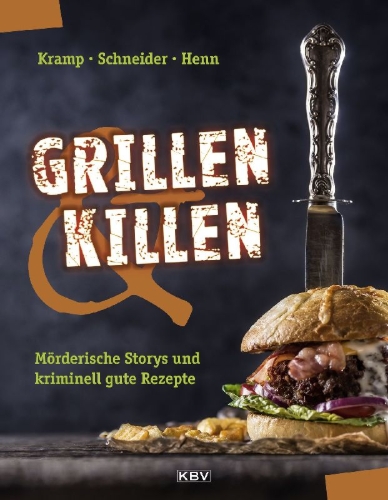 Buchcover und Innenansicht für das Buch: Grillen & Killen