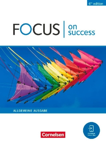 Buchcover und Innenansicht für das Buch: Focus on Success B1/B2. Allgemeine Ausgabe - Schülerbuch