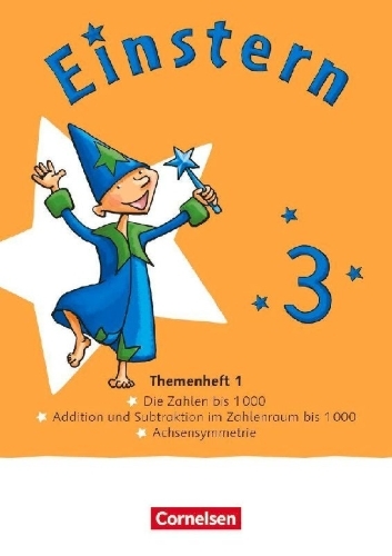 Buchcover und Innenansicht für das Buch: Einstern Mathematik 03. Themenheft 1 - Ausleihmaterial