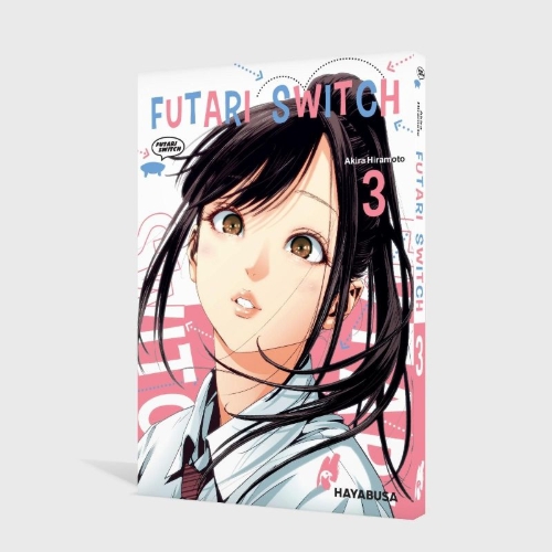 Buchcover und Innenansicht für das Buch: Futari Switch