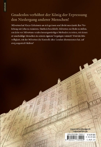 Buchcover und Innenansicht für das Buch: Yuukoku no Moriarty
