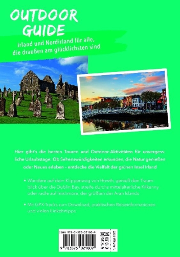 Buchcover und Innenansicht für das Buch: MARCO POLO OUTDOOR GUIDE Reiseführer Irland & Nordirland