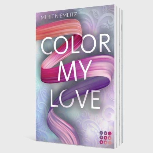 Buchcover und Innenansicht für das Buch: Color my Love