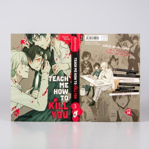Buchcover und Innenansicht für das Buch: Sensei no yasashi koroshi kata
