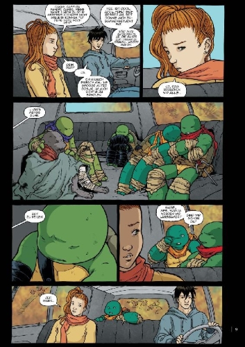 Buchcover und Innenansicht für das Buch: Teenage Mutant Ninja Turtles IDW Collection 04