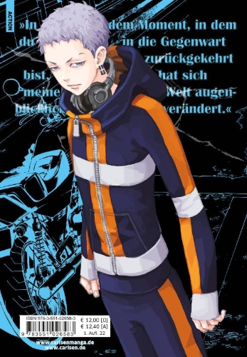 Buchcover und Innenansicht für das Buch: Tokyo (Manji) Revengers