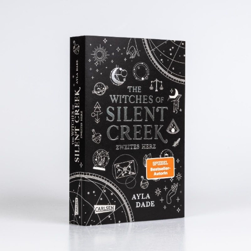 Buchcover und Innenansicht für das Buch: The Witches of Silent Creek 2: Zweites Herz