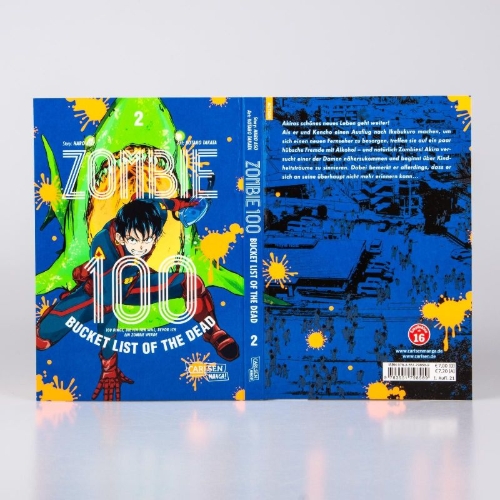 Buchcover und Innenansicht für das Buch: Zombie ni Naru Made ni Shitai 100 no Koto