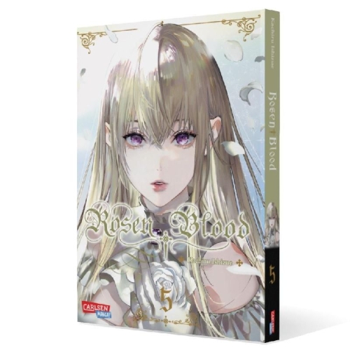 Buchcover und Innenansicht für das Buch: Rosen Blood
