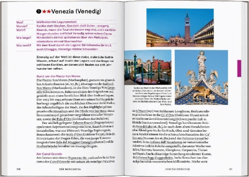 Buchcover und Innenansicht für das Buch: Baedeker SMART Reiseführer Italien