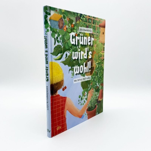 Buchcover und Innenansicht für das Buch: Grüner wird's wohl!