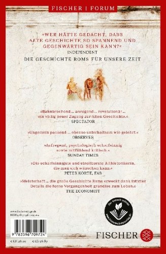 Buchcover und Innenansicht für das Buch: SPQR. A History of Ancient Rome