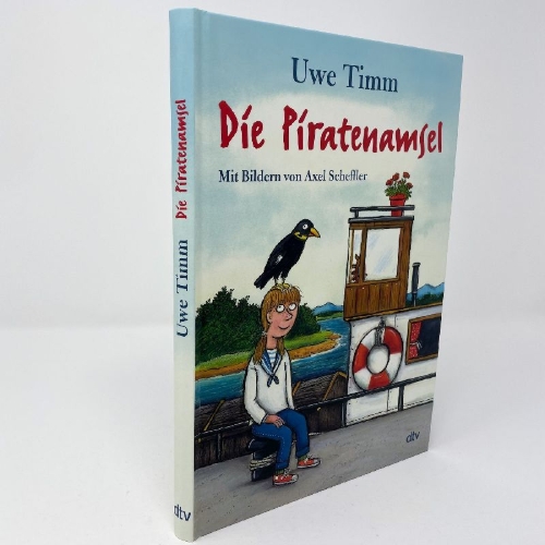 Buchcover und Innenansicht für das Buch: Die Piratenamsel