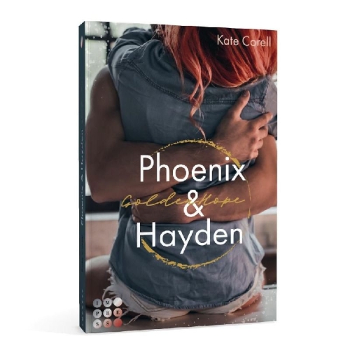 Buchcover und Innenansicht für das Buch: Golden Hope: Phoenix & Hayden (Virginia Kings 3)