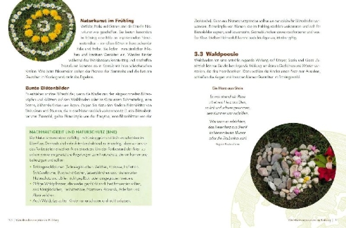 Buchcover und Innenansicht für das Buch: Waldbaden mit Kindern