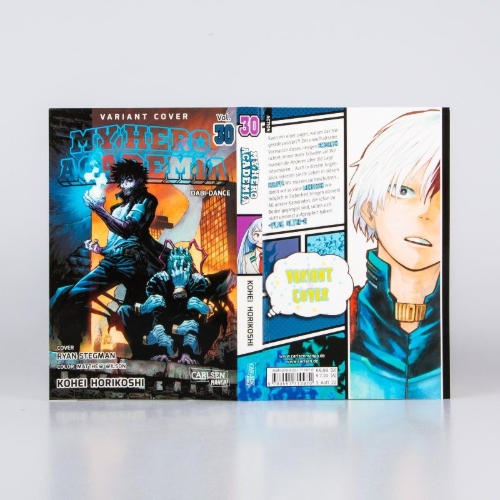 Buchcover und Innenansicht für das Buch: Boku no Hero Academia