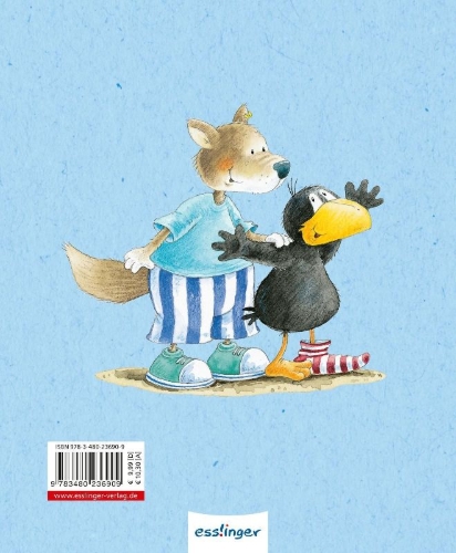 Buchcover und Innenansicht für das Buch: Der kleine Rabe Socke: Alle meine allerbesten Freunde
