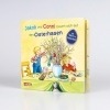 Buchcover und Innenansicht für das Buch: Jakob und Conni freuen sich auf den Osterhasen