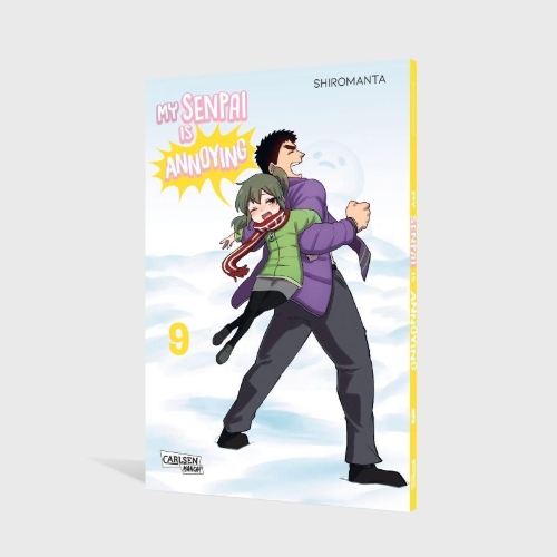 Buchcover und Innenansicht für das Buch: Senpai ga uzai kouhai no hanashi