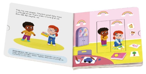 Buchcover und Innenansicht für das Buch: Play+ Me and My Day: Kindness