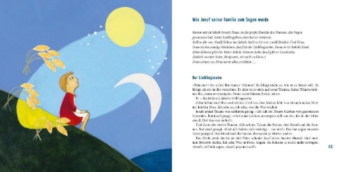 Buchcover und Innenansicht für das Buch: Meine große Bibel zur Erstkommunion