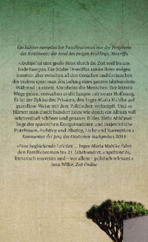 Buchcover und Innenansicht für das Buch: Archipel