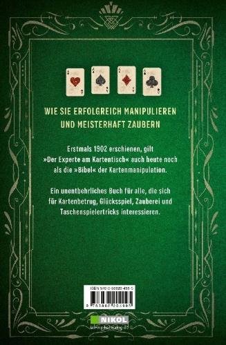 Buchcover und Innenansicht für das Buch: Der Experte am Kartentisch