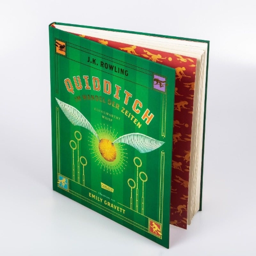 Buchcover und Innenansicht für das Buch: Quidditch through the ages