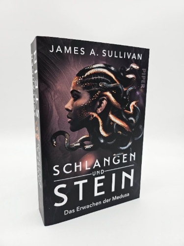 Buchcover und Innenansicht für das Buch: Schlangen und Stein