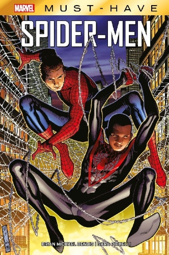 Buchcover und Innenansicht für das Buch: Spider-Men (2012)