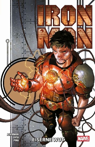 Buchcover und Innenansicht für das Buch: Iron Man (2024) 1-5