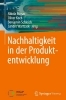 Buchcover und Innenansicht für das Buch: Nachhaltigkeit in der Produktentwicklung