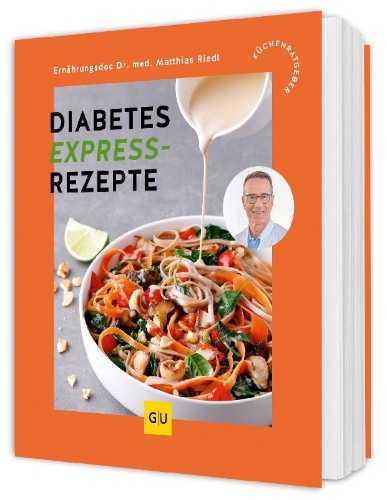 Buchcover und Innenansicht für das Buch: Diabetes Expressrezepte