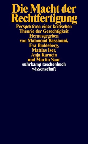 Buchcover und Innenansicht für das Buch: Die Macht der Rechtfertigung