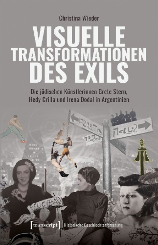 Buchcover und Innenansicht für das Buch: Visuelle Transformationen des Exils