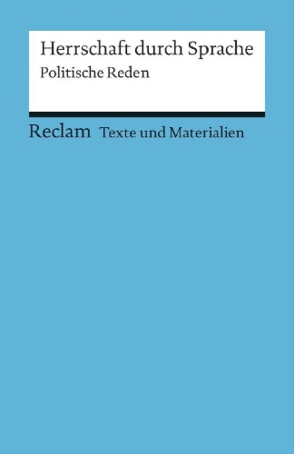 Buchcover und Innenansicht für das Buch: Herrschaft durch Sprache
